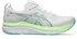 Pantofi alergare stabilitate ASICS GEL-Kayano 33 - turcoaz Foggy Teal | Yellow | susținere adaptivă
