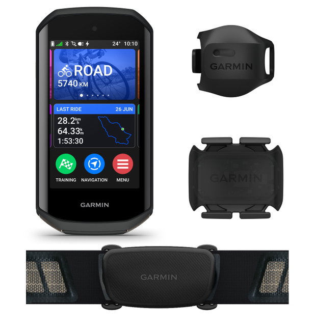 Garmin Edge 1050 - ciclocomputer cu GPS pachet bundle