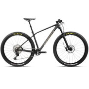 Bicicletă MTB XC hardtail Orbea ALMA M20 - Powder Black | Black (Matt)