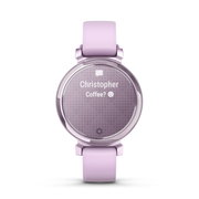 Garmin - Lily 2 smartwatch - Lila metalic - curea lila din silicon