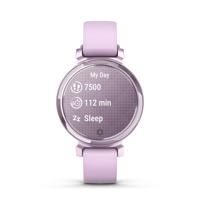 Garmin - Lily 2 smartwatch - Lila metalic - curea lila din silicon