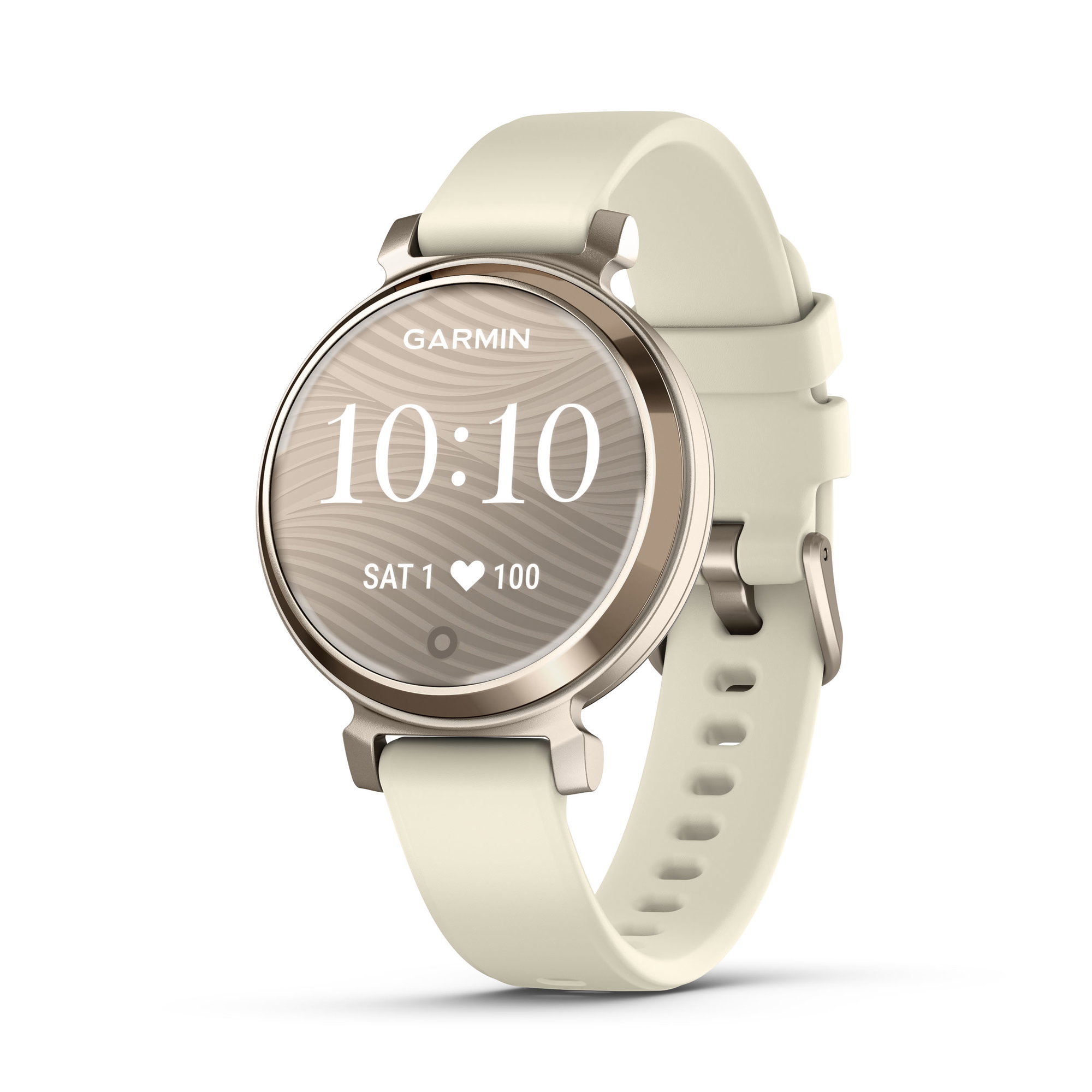 Garmin - Lily 2 smartwatch - crem auriu, curea nucă de cocos din