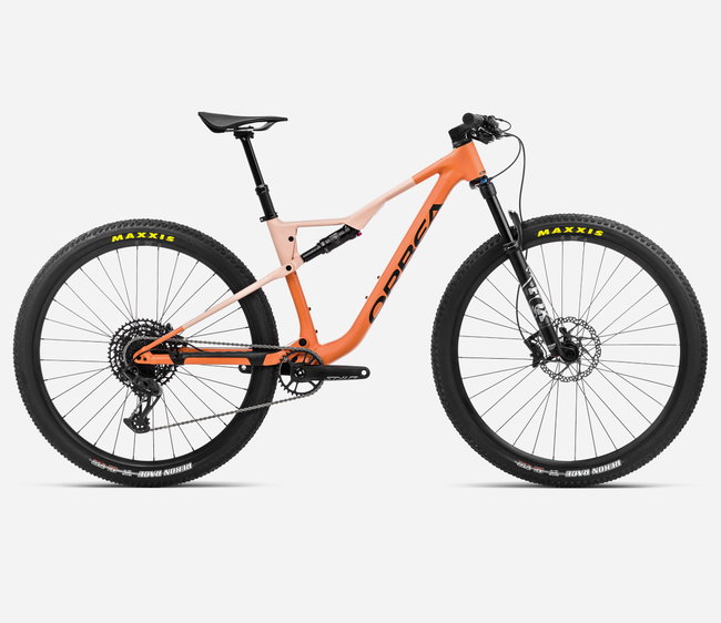 Orbea OIZ H10 Apricot Orange-Limestone Beige - măsura S - bicicletă MTB XC full suspension