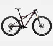 Orbea OIZ M-PRO Wine Red Carbon View - Titan (Gloss) - măsura S - bicicletă MTB XC full suspension