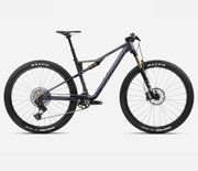 Orbea OIZ M-TEAM AXS Tanzanite Carbon View-Carbon Raw (Matt) - măsura S - bicicletă MTB XC full suspension