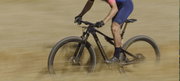 Orbea OIZ M-TEAM AXS Wine Red Carbon View - Titan (Gloss) - măsura S - bicicletă MTB XC full suspension