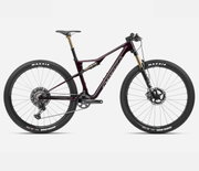 Orbea OIZ M-TEAM XTR Wine Red Carbon View - Titan (Gloss) - măsura S - bicicletă MTB XC full suspension