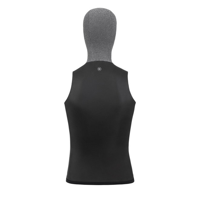 Orca -Vesta neopren pentru barbati cu gluga inot apa rece Heatseeker Hood vest - negru