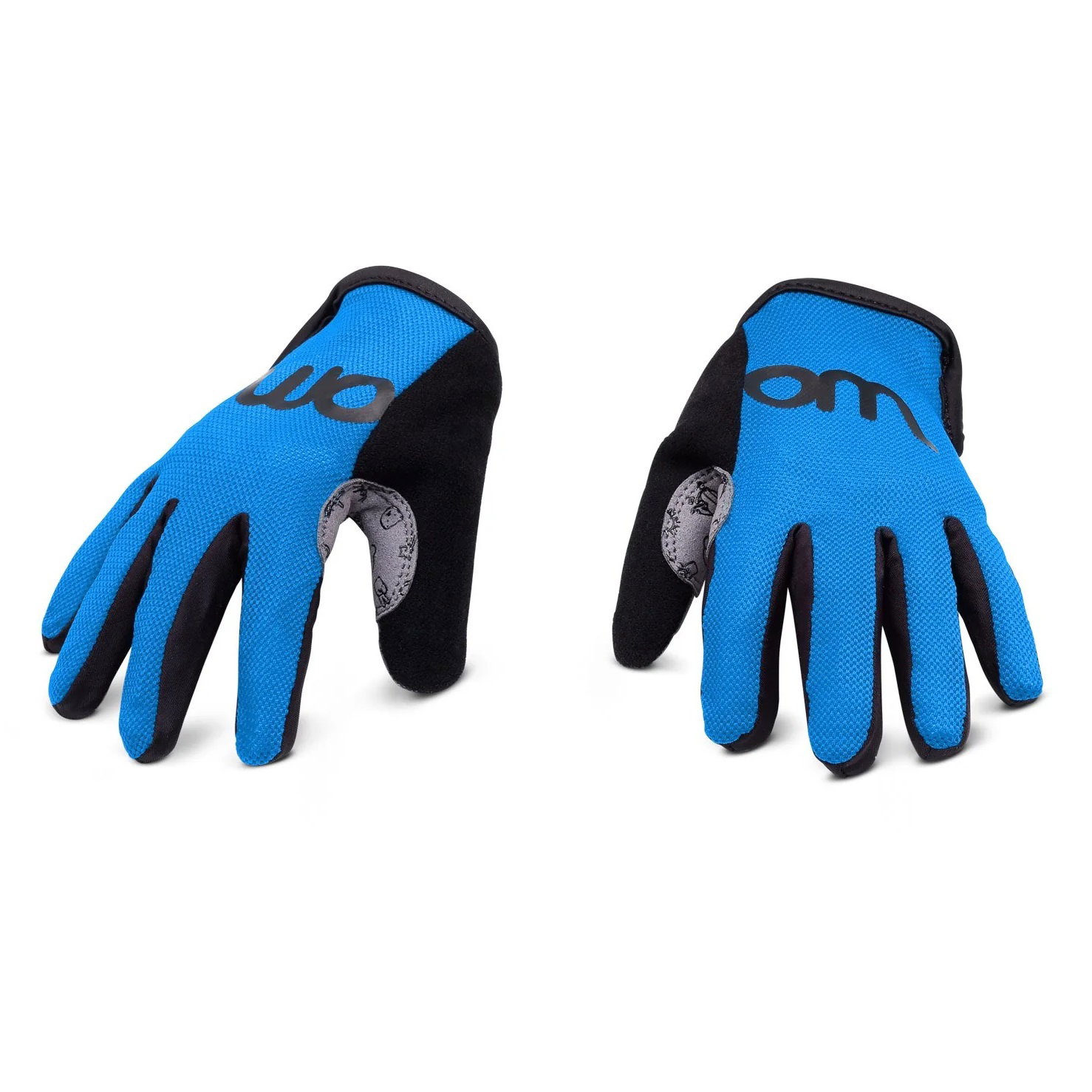 Woom Woom - manusi ciclism copii tens bike gloves - albastru negru gri