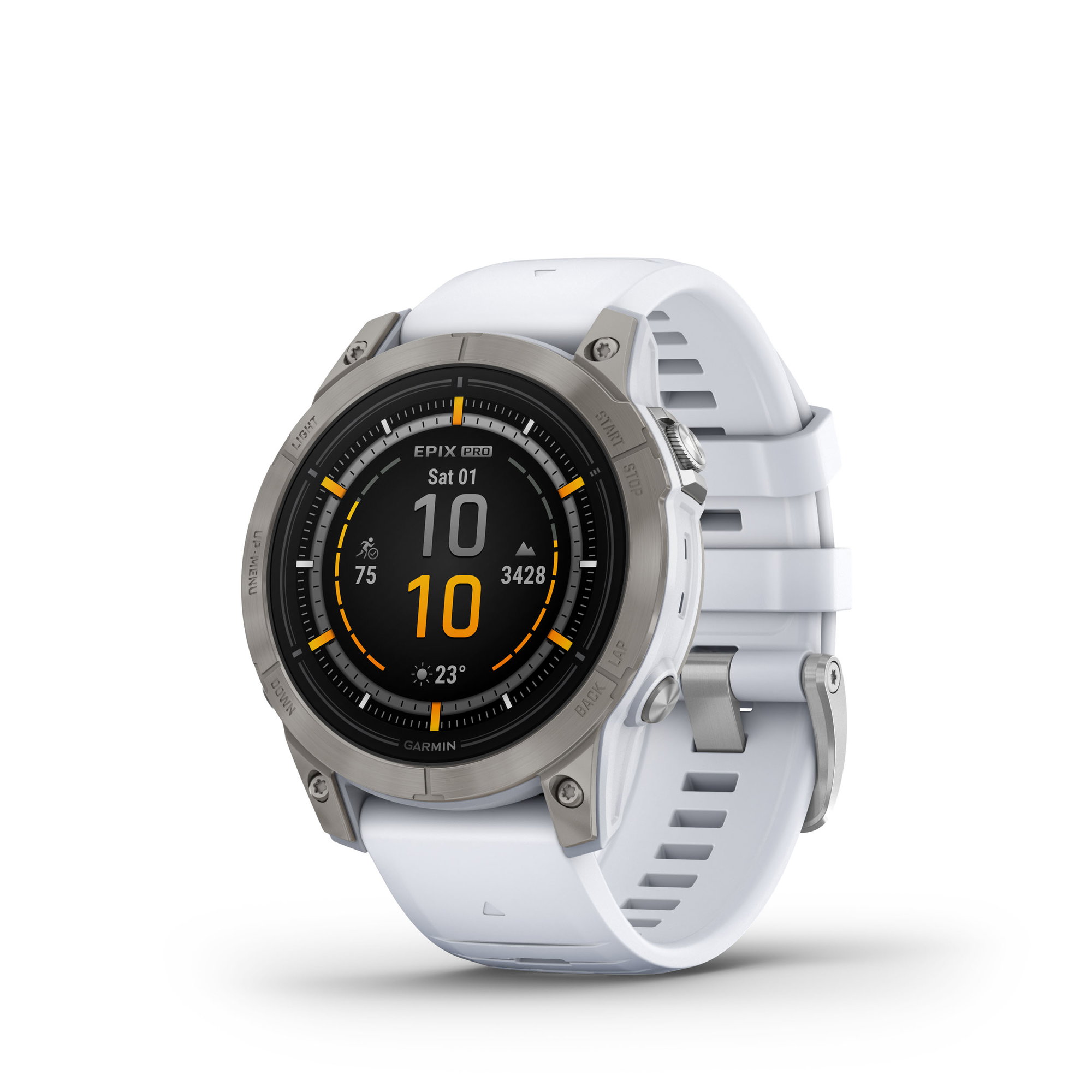 Garmin - epix Pro 47mm Gen 2 Sapphire smartwatch premium AMOLED