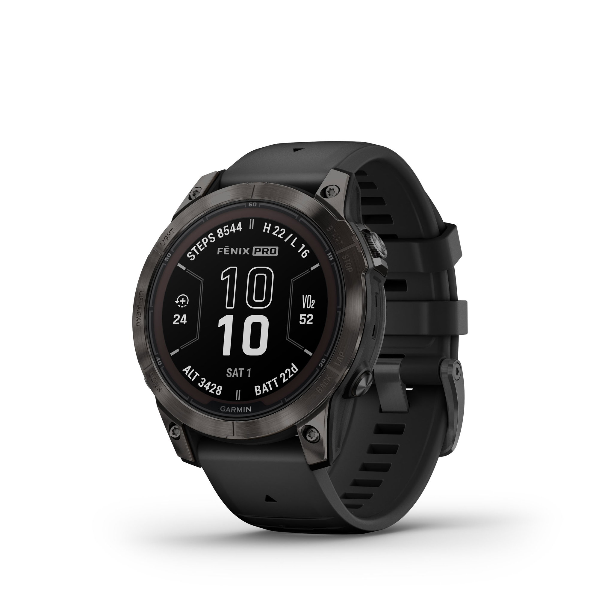 Garmin - fenix 7 Pro Sapphire Solar smartwatch premium cu