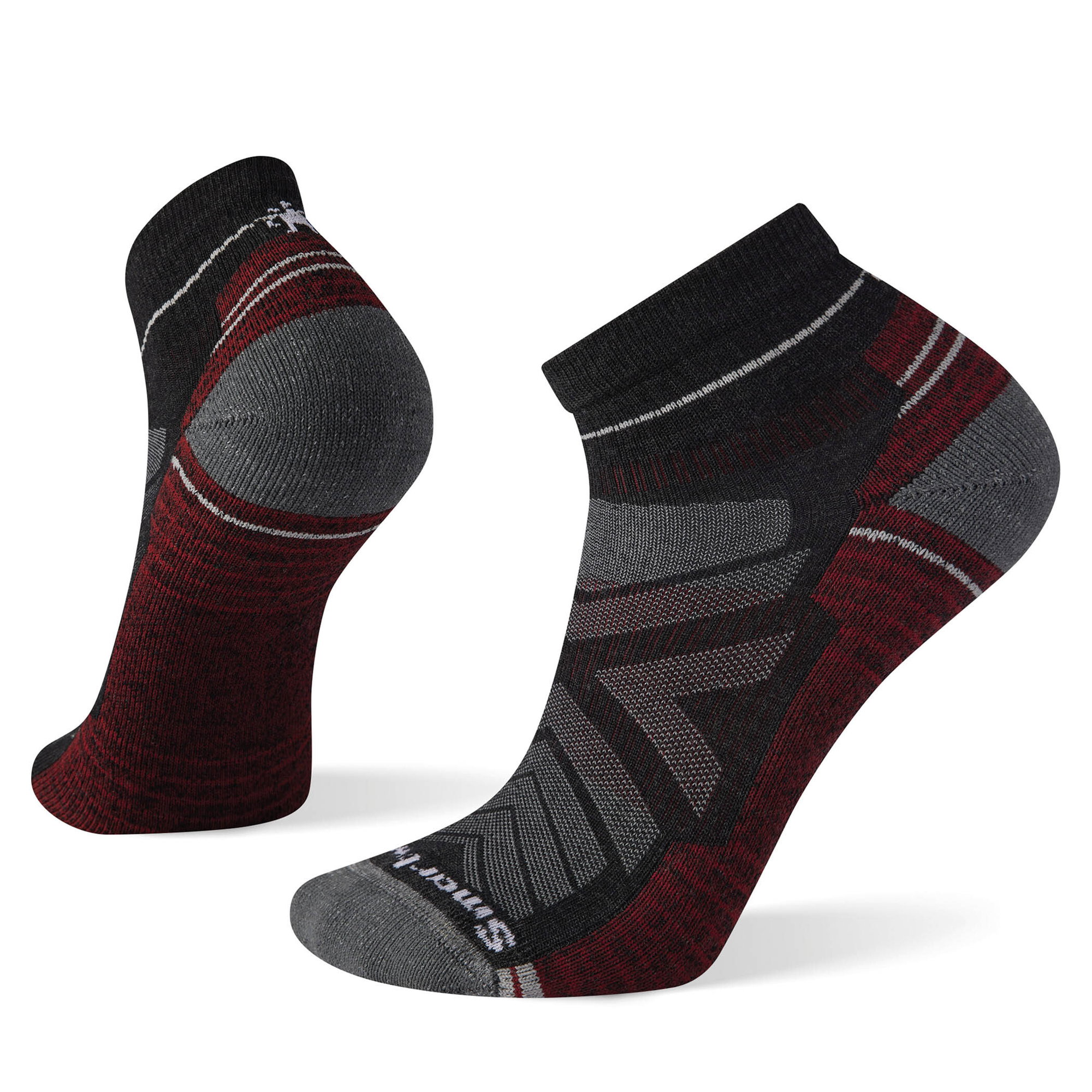 Smartwool Șosete Merino hiking Smartwool Hike - gri Charcoal | Ankle | Light Cushion