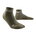 CEP - sosete compresie scurte femei The Run W Socks Low Cut - verde inchis maslina gri deschis