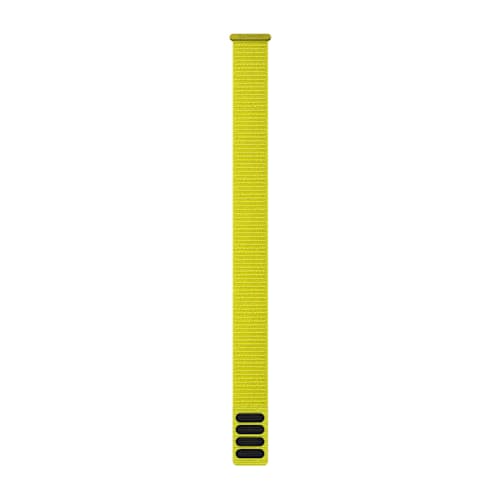 Watch Bands Garmin - curea nailon - UltraFit Naylon Strap 22 - Amp Yellow