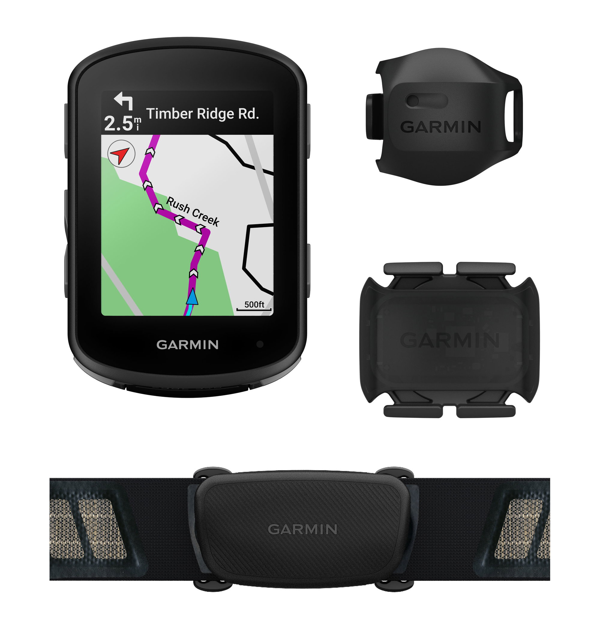 Garmin Edge 540 - pachet cu senzori - ciclocomputer avansat cu GPS