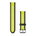 Garmin - curea silicon - Quick Release 20 - Forerunner 165 - Black/Yellow