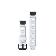 Garmin curea silicon QuickFit 20 - alb Whitestone Silicone