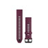 Garmin QuickFit 20 - curea silicon - rosu Flame|gri Graphite