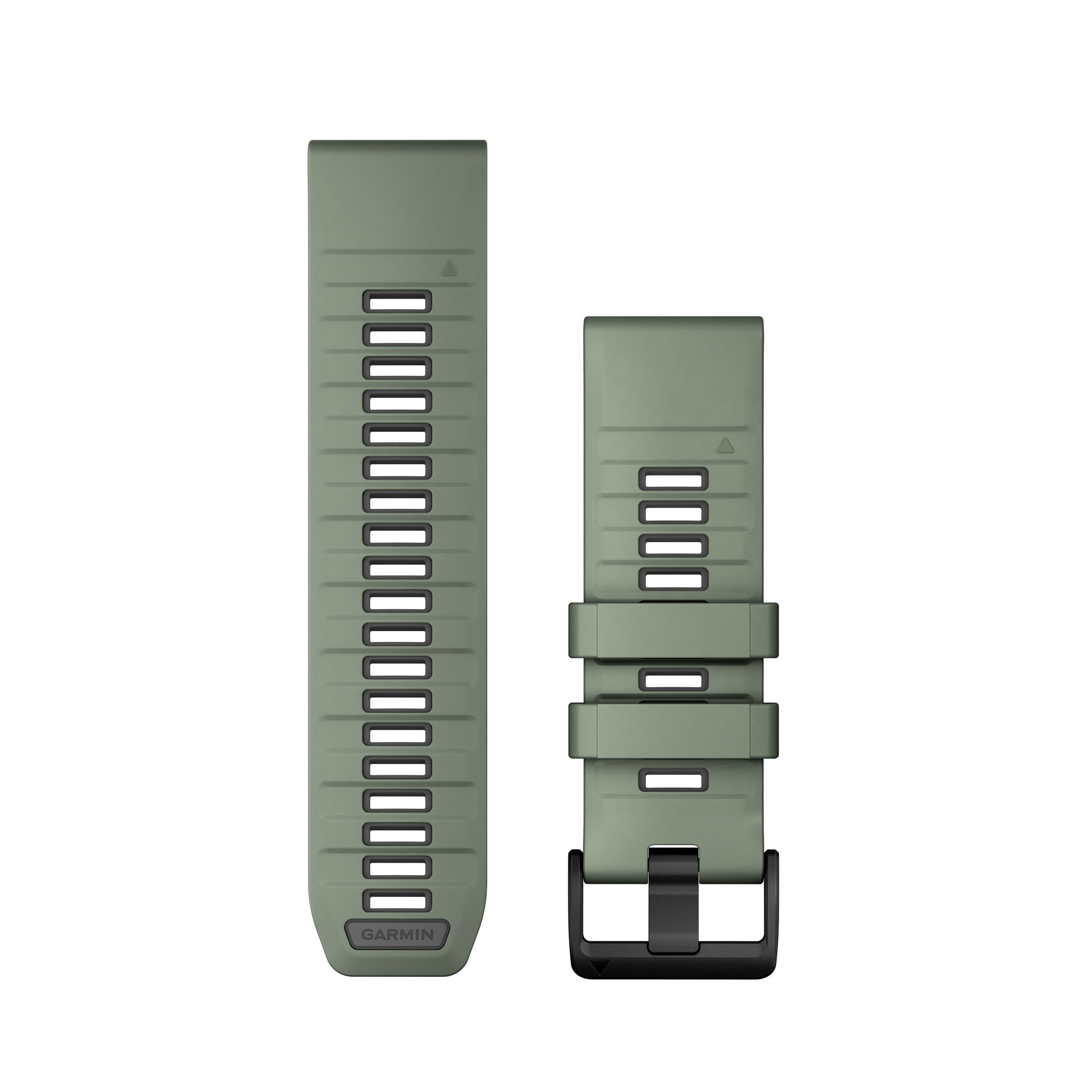 Watch Bands Garmin curea silicon QuickFit 26 - verde Willow | Graphite Silicone
