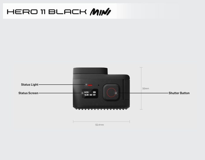 GoPro - camera actiune - HERO11 MINI - Black - CHDSF-111-CN