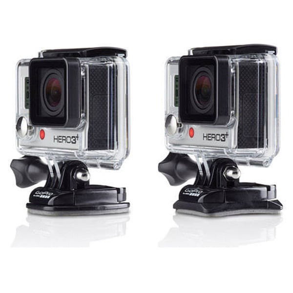 GoPro - prindere - Curved + Flat Adhesive Mounts