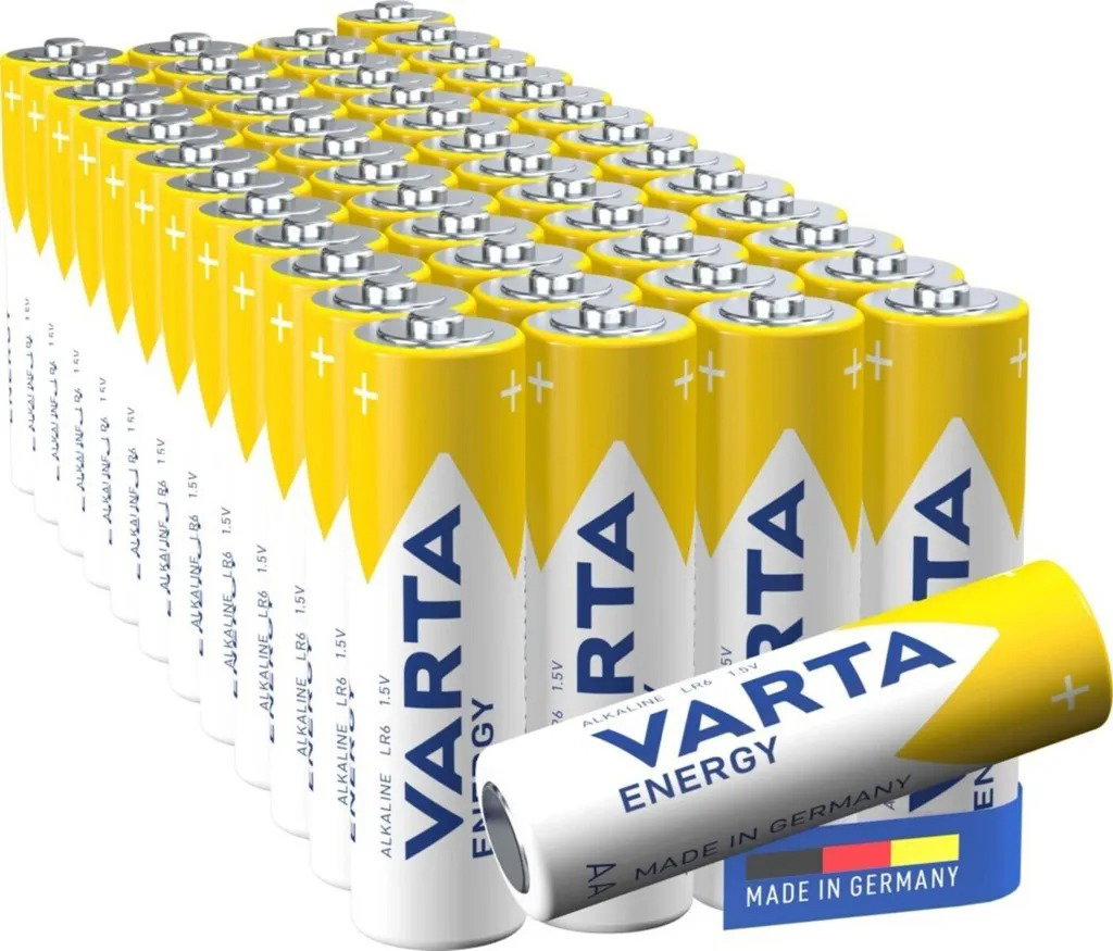 Bicycle Computer Accessories Varta - set baterii AA - Energy - 50 buc