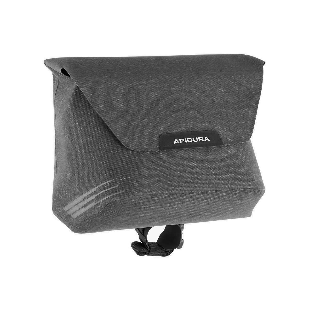 Bicycle Bags & Panniers Apidura - geanta mica ghidon bicicleta City Handlebar Pack, capacitate 2 litri - gri inchis negru