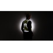 Apidura - vesta reflectorizanta ciclism Packable Visibility Vest, dimensiune L-XL - verde fluo gri