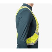 Apidura - vesta reflectorizanta ciclism Packable Visibility Vest, dimensiune L-XL - verde fluo gri
