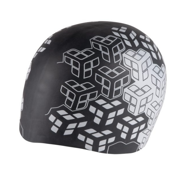 Arena - casca inot silicon - Reversible Cap - Camo Kikko | Zebra