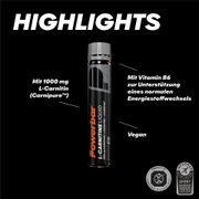 Fiolă PowerBar L-Carnitin Liquid 25ml - neutru