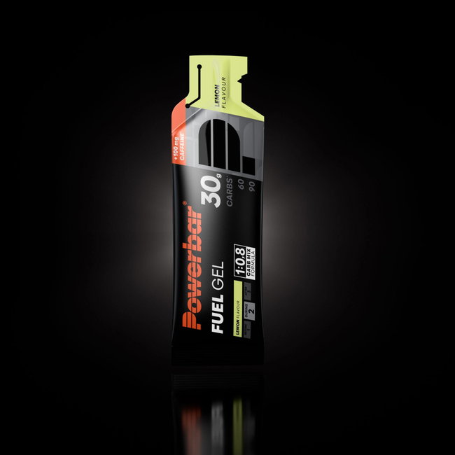 Gel energizant PowerBar Fuel Gel 30 50ml - lămâie + cofeină