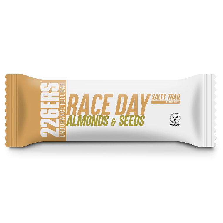 226ers 226ers - baton energetic - Race Day Bar Salty Trail - migdale și semințe - 40g