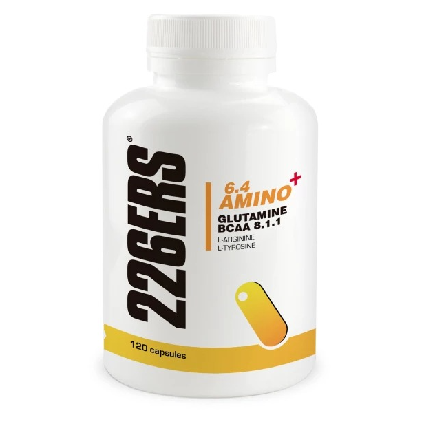 226ers 226ers - capsule amino - 6.4 Amino + Glutamine + BCAA + L-Argintine + L-Tirosine - 120 capsule