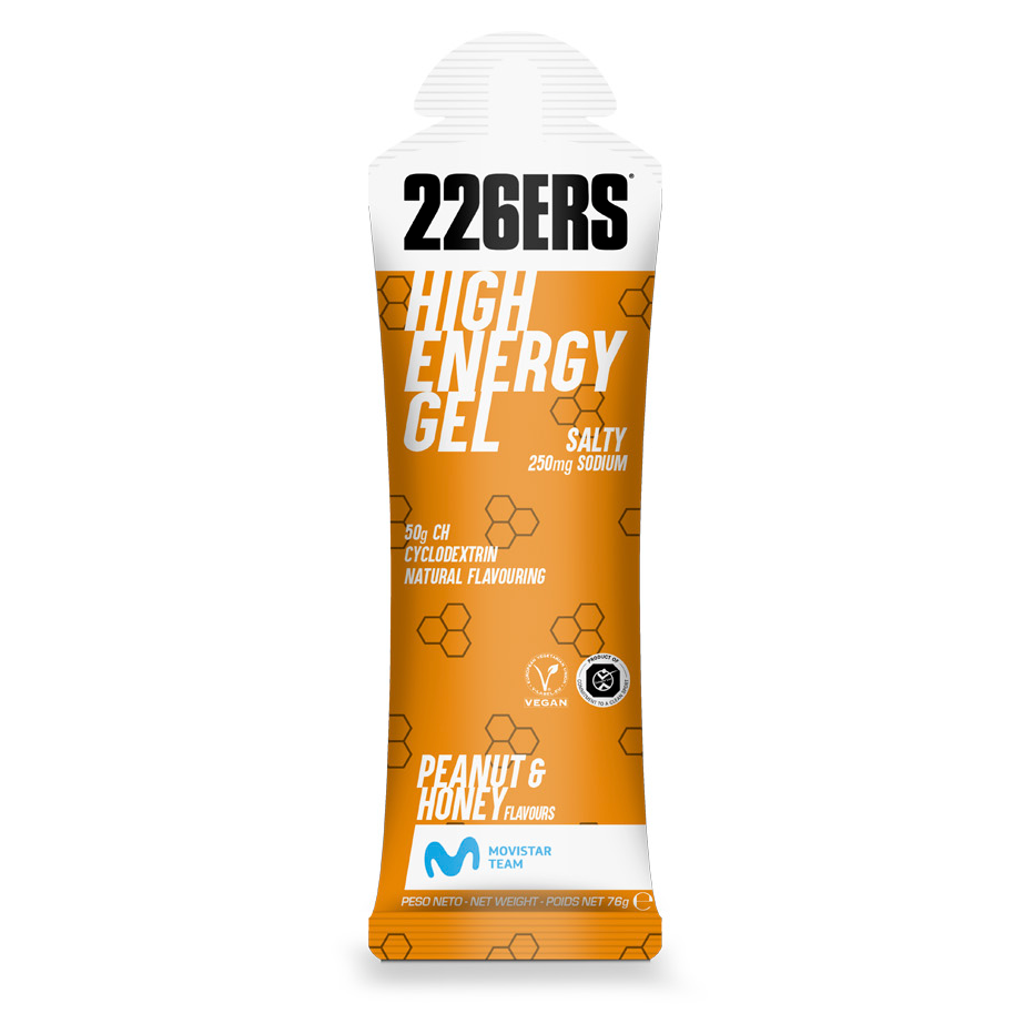 226ers 226ers - gel energie - High Energy Gel - alune sarate | miere - 76g