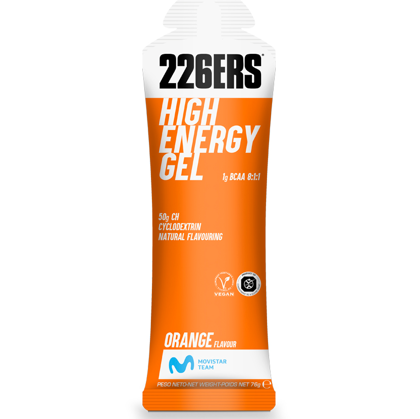 226ers 226ers - gel energie - High Energy Gel - portocala - 76g