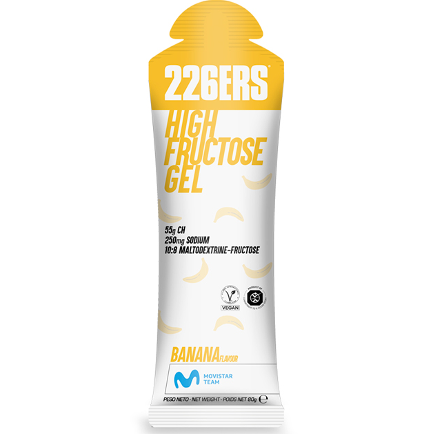 226ers 226ers - gel energie - High Fructose Gel - banana - 80gr