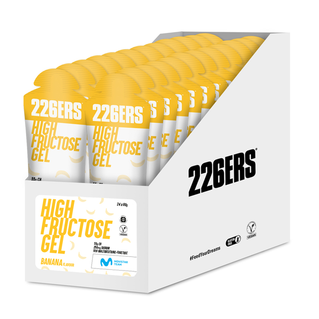 Gel energizant 226ers High Fructose Gel 80g - banană