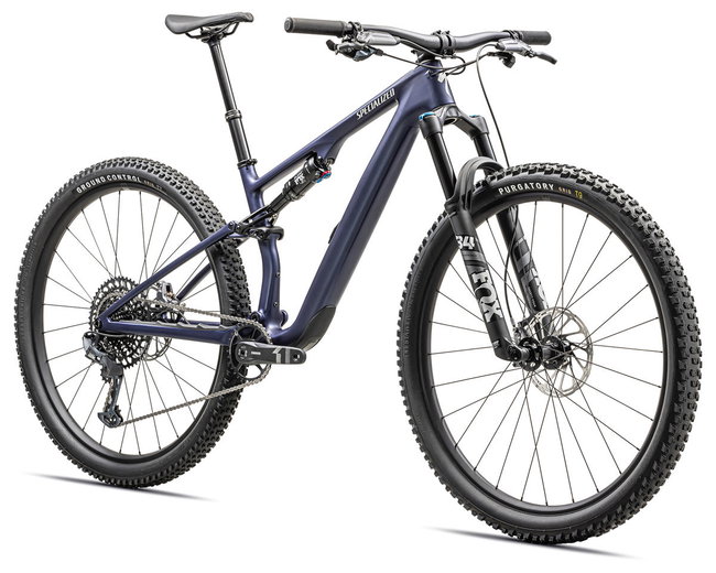 Bicicleta SPECIALIZED Epic 8 EVO Comp - Satin Blue Onyx/Dune White M