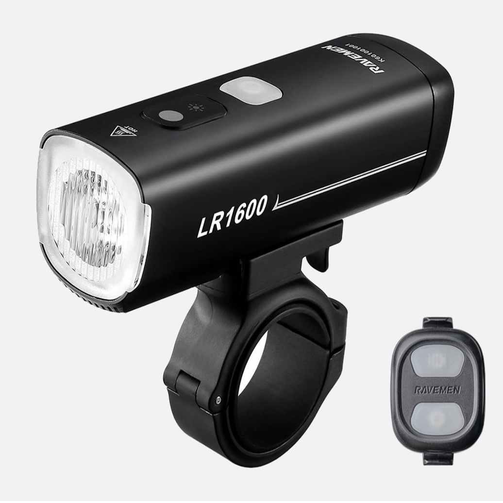 Ravemen Far RAVEMEN LR1600 USB 1600 lumeni - Negru