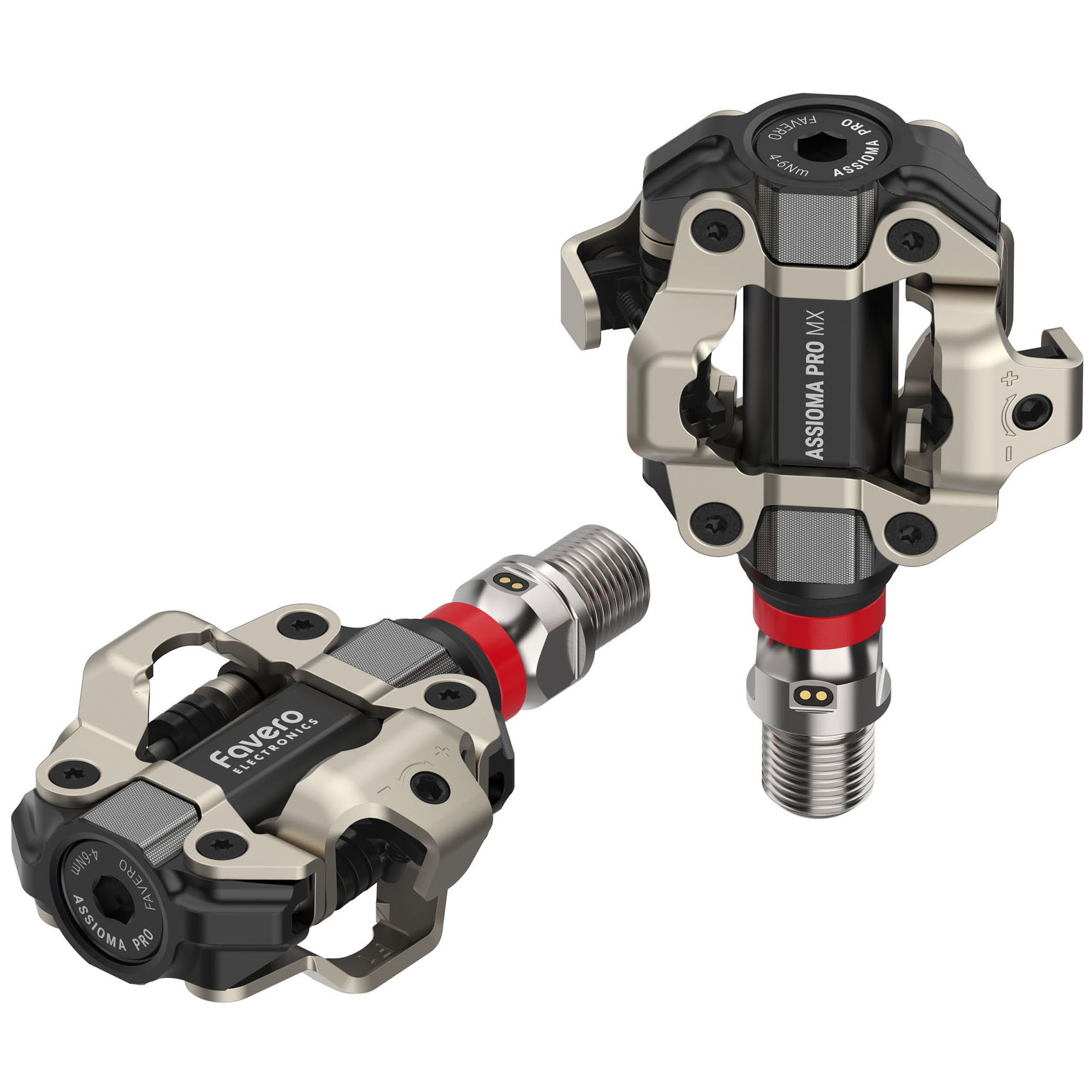 Favero Assioma PRO MX-2 - pedale cu power meter dual integrat