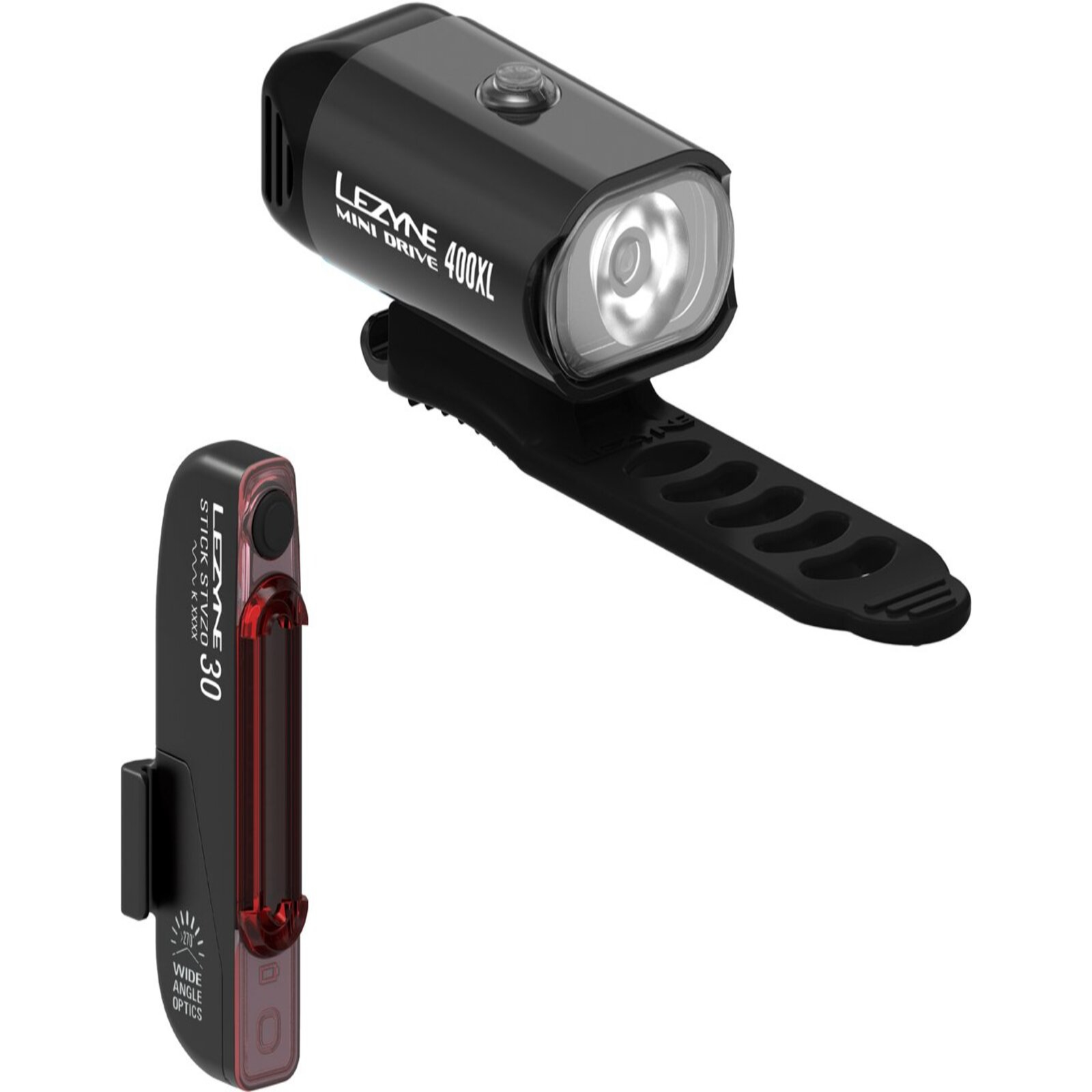 Lezyne Lezyne - lumini set fata-spate - Mini si Stick Drive Pair USB