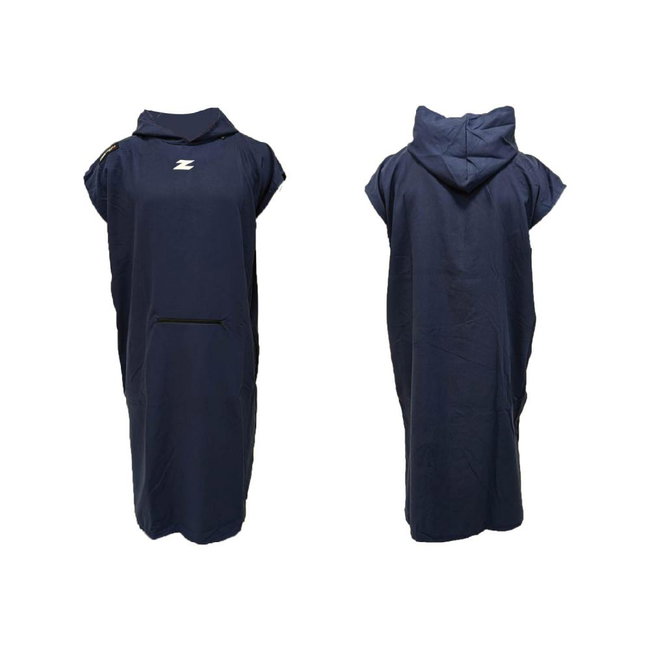 Z3R0D - Prosop tip poncho TRANSITION towel - albastru inchis navy