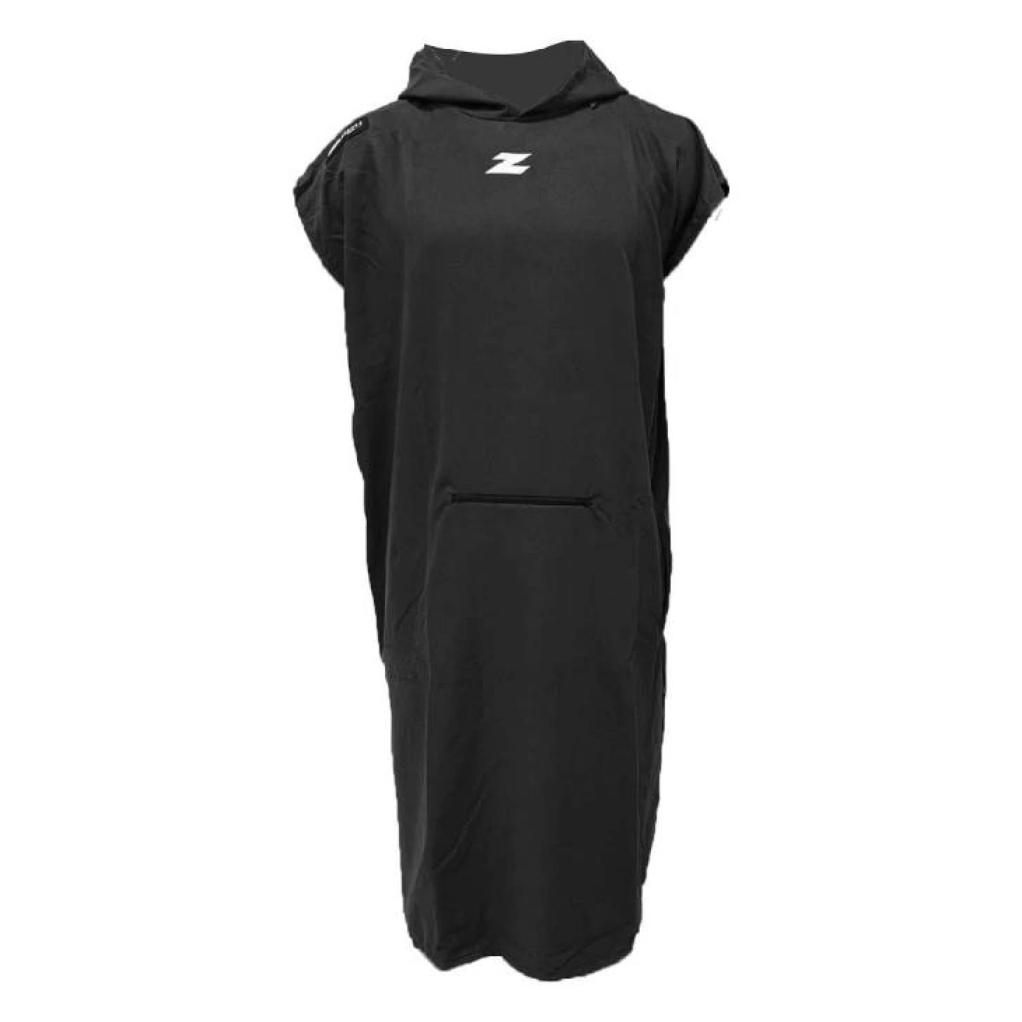 Z3R0D Z3R0D - Prosop tip poncho TRANSITION towel - negru