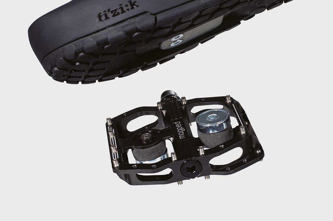 Pedale magnetice MAGPED Enduro2 150N - Black