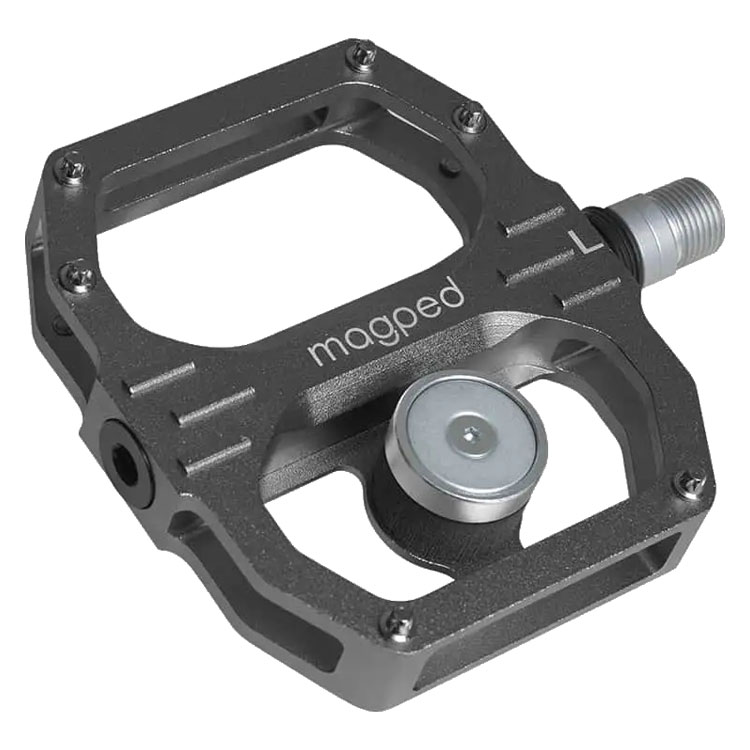 Bicycle Pedals Pedale magnetice MAGPED Sport2 100N - Grey