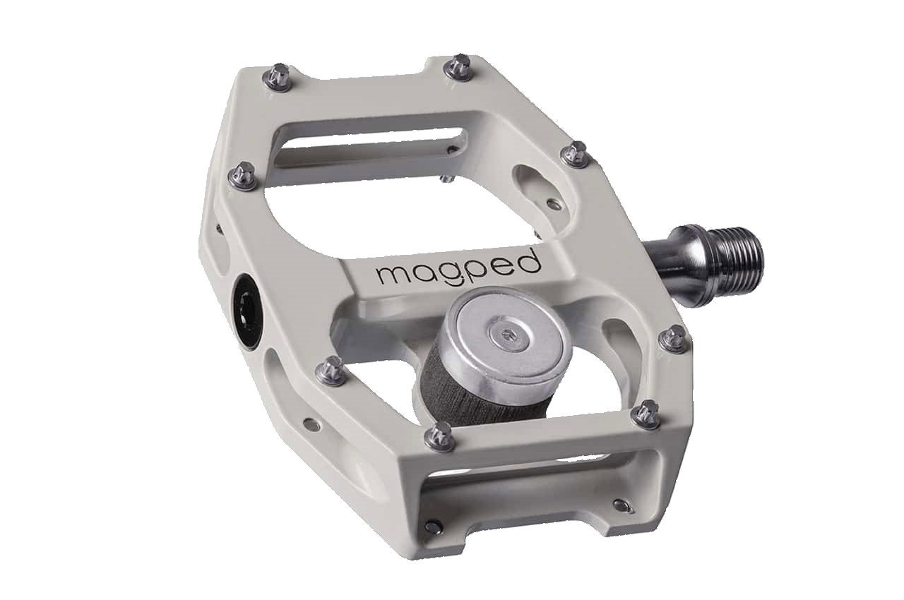 Bicycle Pedals Pedale magnetice MAGPED Ultra2 150N  - Light Gray