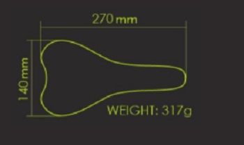 Crosser Sa CROSSER DD063MF - Black 140mm