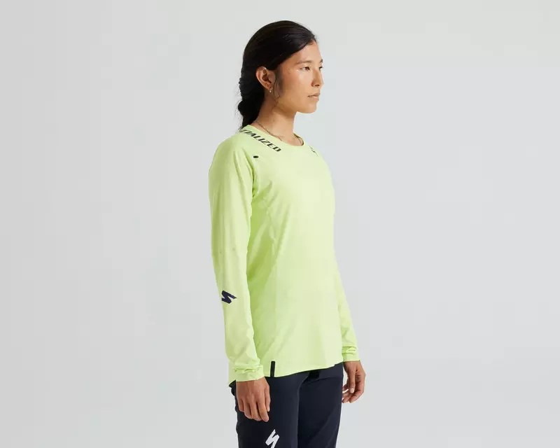 Specialized Tricou SPECIALIZED Women's Trail Air LS - Limestone