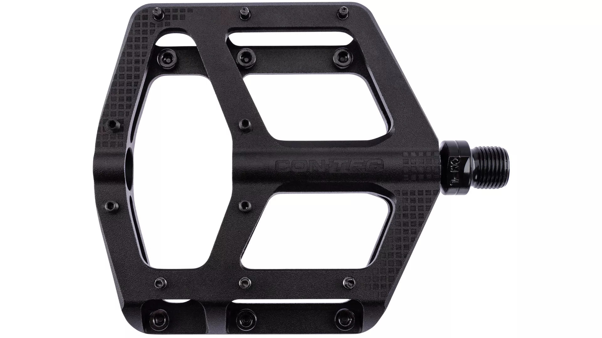 Bicycle Pedals Pedale CONTEC TwoFace - Matt Black/Sandblasted
